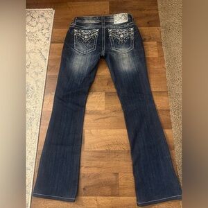Miss Me jeans mid rise boot size 26